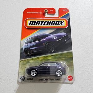 Matchbox Purple Porsche Cayenne Turbo